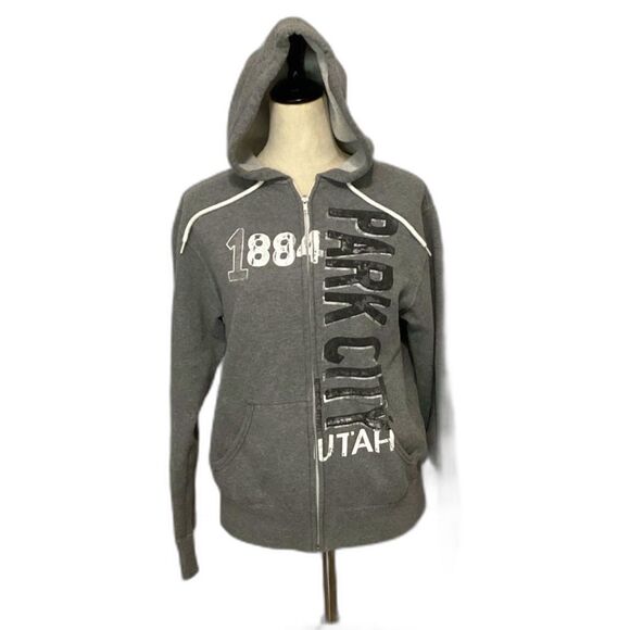Independent Trading Co. women’s Hooded Sweatshirt. Color Gray Size Medium - Picture 1 of 8